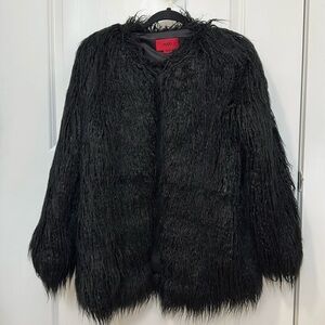 NWT Hugo Boss Faux Fur XS